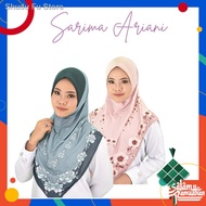 ¤(NEW) Tudung Sarung/Sarima Ariani/MossCrepe Panel Digital Printed 4D