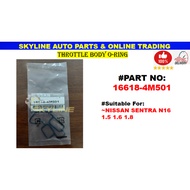16618-4M501 THROTTLE BODY O-RING NISSAN SENTRA N16 1.5 1.6 1.8