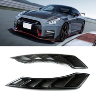 Carbon Fiber Fender Vent For Nissan R35 GTR 350Z 370Z Z33 Z34 Nismo Style Front Fender Air Intake Du