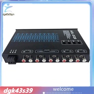 [Pretty] Auto Square 9 Band Graphic Equalizer Full Series Car Amplifier Equalizer+Adjustable Filter