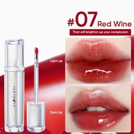 JUDYDOLL Ice Iron Lip Glaze Mirror Gloss Lipstick 橘朵冰熨斗镜面唇釉 水光口红唇露