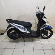 motor second honda beat fi esp 2015 putih biru