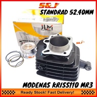 MODENAS MR 3 MR3 STANDRAD CLYINDER BLOCK SET 52.4MM WITH PISTON KIT