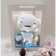[Gift Headquarters]| Xiaobai Doll Gift Bag Crayon Shin-Chan Xiaokui Bouquet Jinsha Birthday