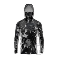 Fishing Clothing Men Hood Fishing Shirt long sleeve uv protection fishing shirt Fishing Apparel