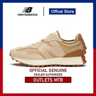 【Οfficial Store】New Balance NB 327 Khaki Brown MS327AAN men's and women's shoes casual sports shoes