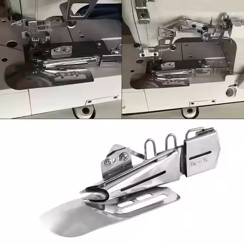 1pc Bias Right Angle Hemmer Universal Sewing Industrial Rustproof Tape Size Mini Manual Sewing Machi