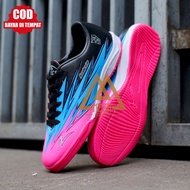 SEPATU OLAHRAGA FUTSAL PRIA SPECS FUTSAL LIGHTSPEED ACCELERATOR 3 GARUDA ALPHA FG BBS PUTIH HIJAU ME