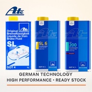 ORIGINAL GENUINE ATE DOT4 DOT 4 BRAKE OIL / BRAKE FLUID / MINYAK BREK UNIVERSAL GERMANY PREMIUM 1L &