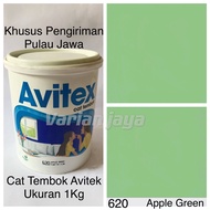 Cat Tembok Avitek 1kg Apple Green Hijau Avitex