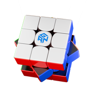 [Picube] GAN15 ใหม่สีดํา Maglev UV Stickerless แม่เหล็ก 3x3x3 Speed Cube 3x3 Professional Gan 15 Mag