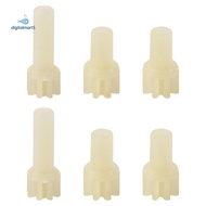 6Pcs K989-30 Driving Gear Kit Front Rear Pinion Gear for  K969 K979 K989 K999 1/28 RC Cars Spare Par