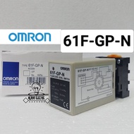 Omron 61F-GP-N 61FGPN 220v floating level switch plus socket