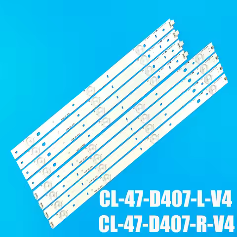 LED backlight strip For CL-47-D407-R-V4, CL-47-D407-L-V4, 47PFL3198H 47PFL5708/F7 47PFG4109/78 47PFL