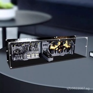 76252Display Box Acrylic Box Transparent Storage Box Dust Cover Hand-made Shadow Batcave Box Compati