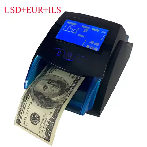 HL-520B Portable FAKE Banknote Detecting Machine Mini Money Counterfeit Currency Checker for US Doll