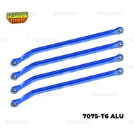 GPM CNC 7075-T6 High-Clearance Lower Link Set for VANQUISH 1/10 H10 Optic H10014FR