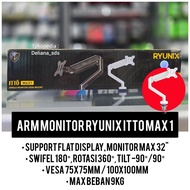 Ryunix Itto Max 1 Monitor Bracket Ryunix Itto Max 1 Monitor Table Bracket Ryunix Itto Max 1 Monitor 