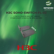 H3C SOHO-SWITCH-FL-02 ; 8 PORT SWITCH RACK 13 Inch Chassis Mount Angle Component