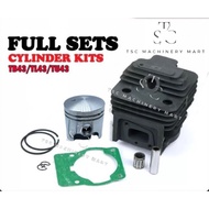 HEAVY DUTY Black Cylinder Kit for TB43/TU43/TL43/BG430 Mesin Rumput Block Hitam Block
