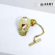 Eka paksi logo collar pin/eka paksi logo safari pin