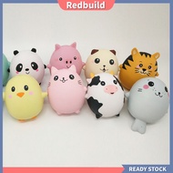 redbuild|  Squishy Toy Lovely Shape Anxiety Relief Soft Children Squishy Animal Squeeze Toy Birthday Gifts