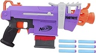 NERF Fortnite SMG Foam Dart Blaster with 6 Official Elite Darts,Multicolor