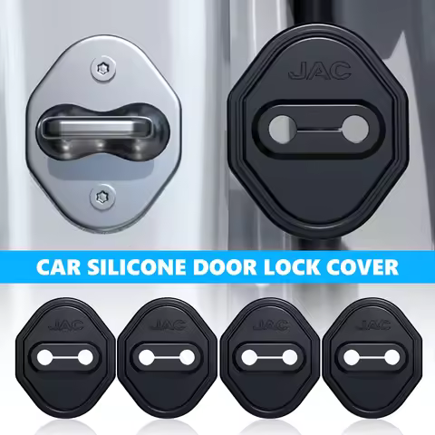 For JAC Car Door Lock Cover Protector Buckle Anti-collision Auto Accessories RF8 M3 M4 X8 Plus A5 E1