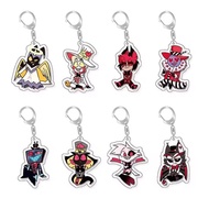 GANTUNGAN Hotel hazbin character keychain | Cute hotel hazbin characterKeychain | Hotel hazbin acryl