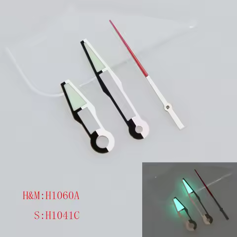 1060 Special Design Super C3 Green Luminous Fit NH34 35 36 38 70 Movement SKX007 Watch Hands