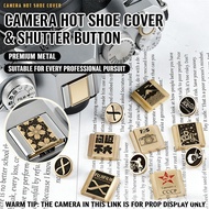 Camera Hot Shoe Cover for Fujifilm XT50 XT30III XT5 X100VI Xhalf XE5 XM5 X100V For Nikon Z30 ZR Z5II