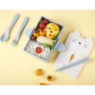 Wheat straw lunch box Bento Microwave Bento Lunch Box