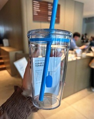 Blue bottle 透明水樽 飲管 環保杯 珍珠奶茶 日本 限定 防漏 水壺 吸管 水杯 保暖樽 不銹鋼 真空 保溫 冷飲 保冷 運動手提 大容量 藍瓶子 keep cup mug drinking straw cup Japan