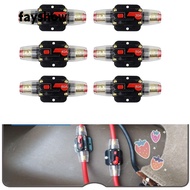 FAYSHOWSG DC Resettable Circuit Breaker, 60A 50A 40A 30A for  Photovoltaic Connector Self Recovery C