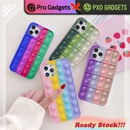 SILICONE POP IT BUBBLE CASE IPHONE CASING IPHONE 6 6S 7 8 PLUS X XS XR MAX