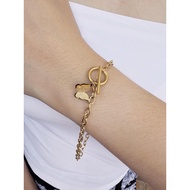 Titanium Butterfly Chain Bracelet GK001G