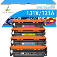 การเปลี่ยนตลับหมึกที่เข้ากันได้กับภาพจริงสำหรับ HP 131A M251n M276nw CF210X สำหรับ HP Jet Pro 200สี 