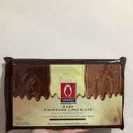 DARK COMPOUND TULIP 200 gram / Dark Chocolate Tulip