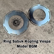 Vespa Clutch Belt Ring PlateRing 6 and 7 Springs