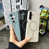 Gentle Grip Magnetic Phone Case for Samsung S25 Ultra - A56 Streamlined PC Colors, A55 Safeguard Sle