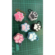 Paw-Shaped Clicker Keychain