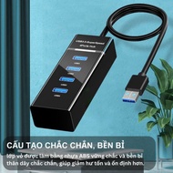 USB Splitter 1 to 4 Ports Switch Hub 3.0 With TF/SD Memory Card Slot USB Splitter Hub 4 Port HB 1 US