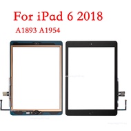 For iPad 9.7 2018 6th Generation A1893 A1954 Touch Screen Digitizer Front Outer Panel Glass With Fre