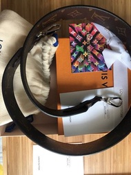 LV Keepall shoulder strap full set