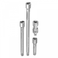 4pcs Extension Bar 1/2 Drive Ratchet Socket Extender Extension Socket Drive