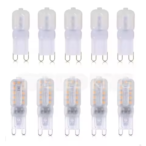 6X 10X 20X Brightest G9 LED Lamp AC220V 5W 7W 9W SMD2835 LED Bulb Warm/Cool White Spotlight replace 