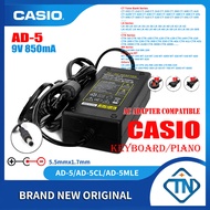 9V 850mA AD-5 AD-5CL Adapter for Casio Casiotone MA-150 MA-170 MA-220 PRO-100 PRO-200 PRO-300 Keyboa