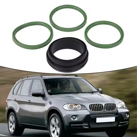 4pcs Car Tube For Turbo Collector Intercooler Seal Kit 11617801222 For Bmw 3 5 7 Car Turbo Seal O Ri
