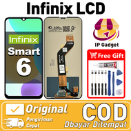 LCD Infinix Smart 6 Original asli hp Touchscreen Kualitas Terbaik Free LEM murah COD