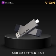 V-Gen Ssd Portable 128Gb 256Gb 512Gb 1Tb Hdd External Type-C Vgen